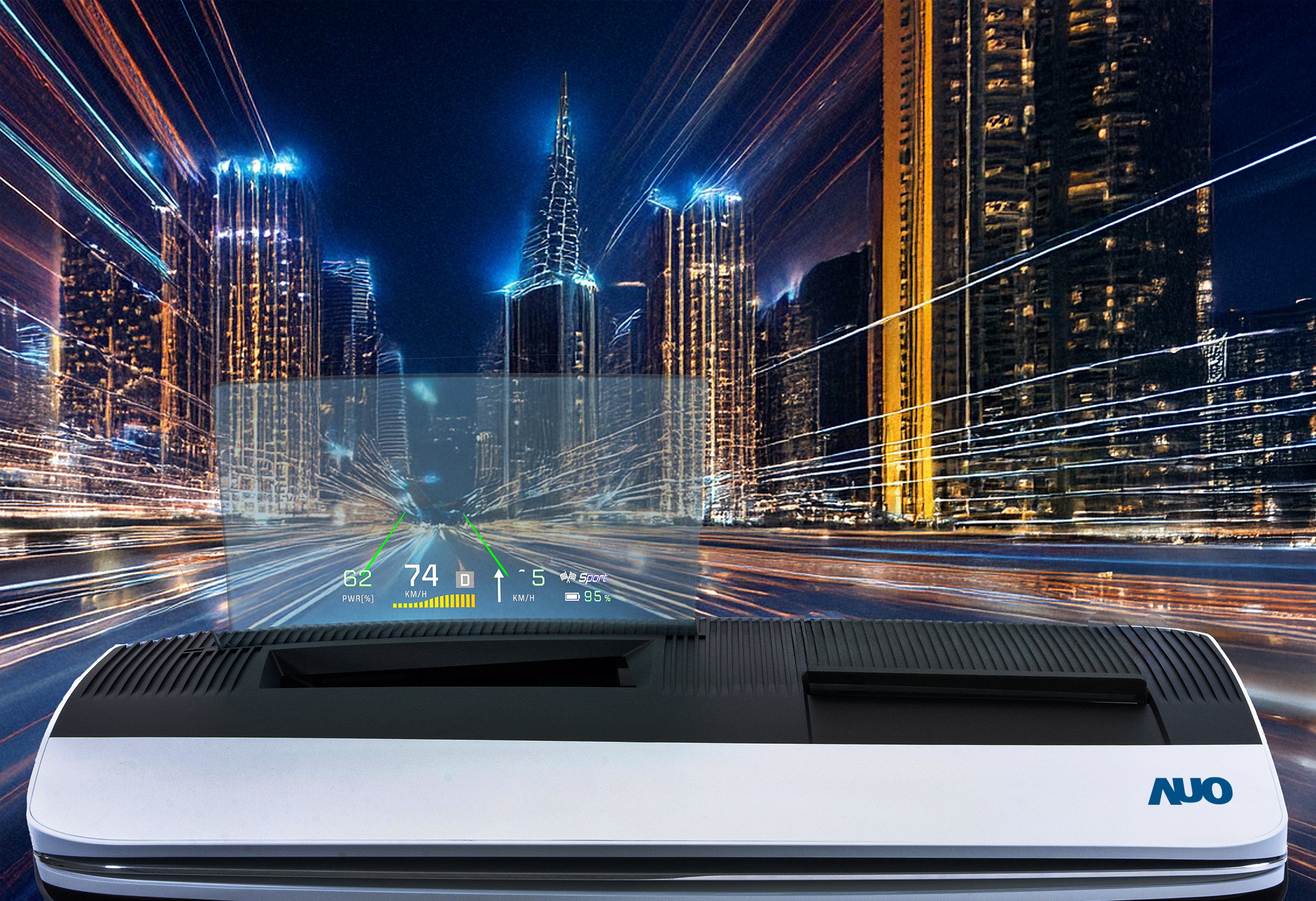 友達推出13吋Micro LED抬頭顯示器，提供高入眼亮度、高色彩飽和度的顯示品質，在陽光下或黑暗中都清晰可見，並利用Micro LED模組體積小的優勢，解決車用空間有限的痛點