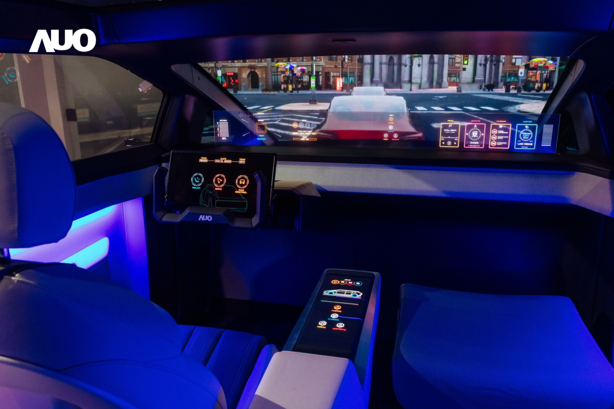 「友達智慧座艙2025」以使用者體驗為核心，運用Micro LED顯示科技為基礎搭配AI創新應用，打造沉浸、互動的座艙體驗，獲得台灣精品銀質獎