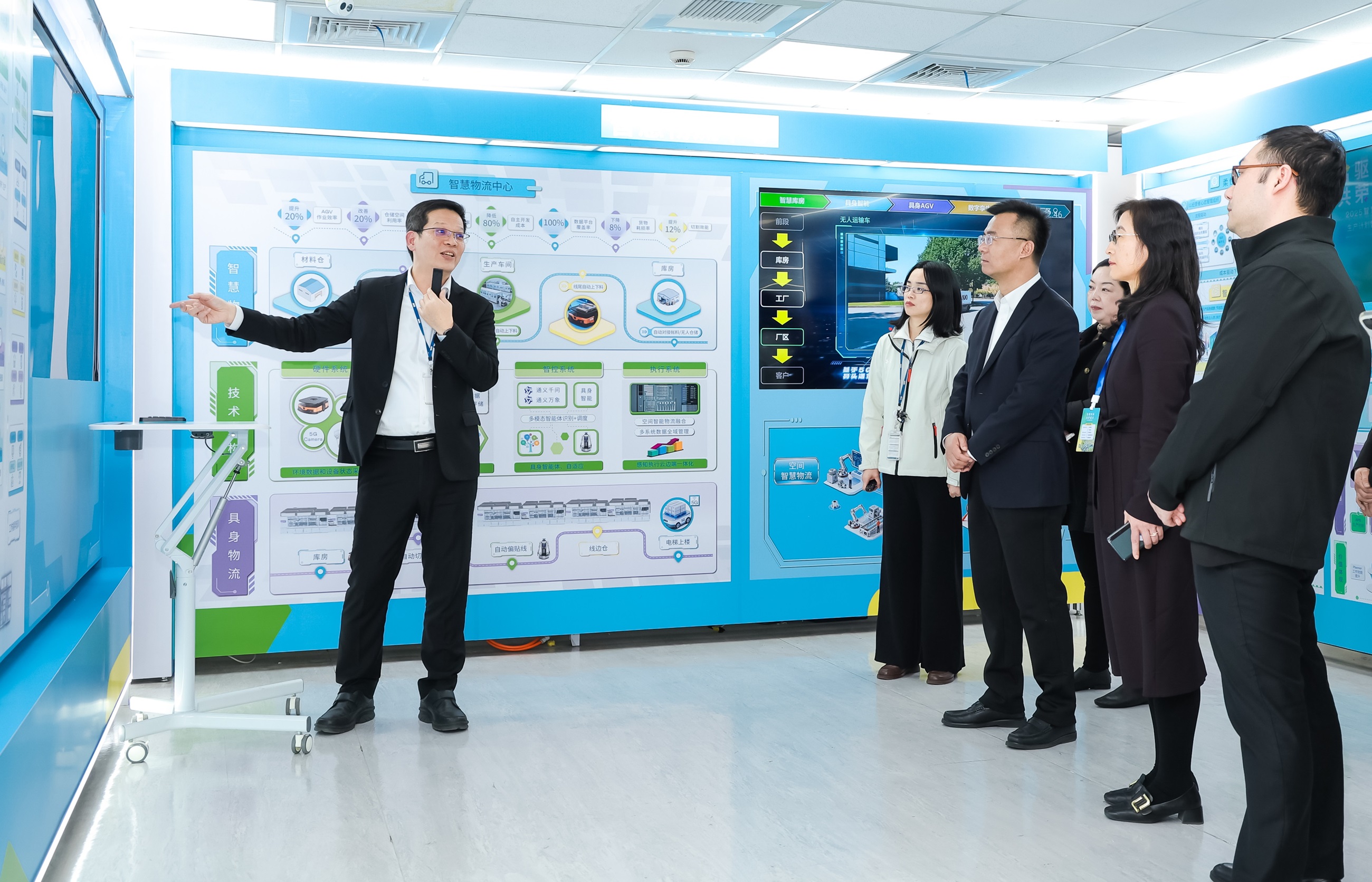 世界杯官方网页版苏州展示&rdquo;智能体&rdquo;在工业场景的深度应用，与&rdquo;具身智能&rdquo;在生产场景的创新整合，全面升级生产与管理流程，构建全链路智能制造体系，打造柔性自主工厂