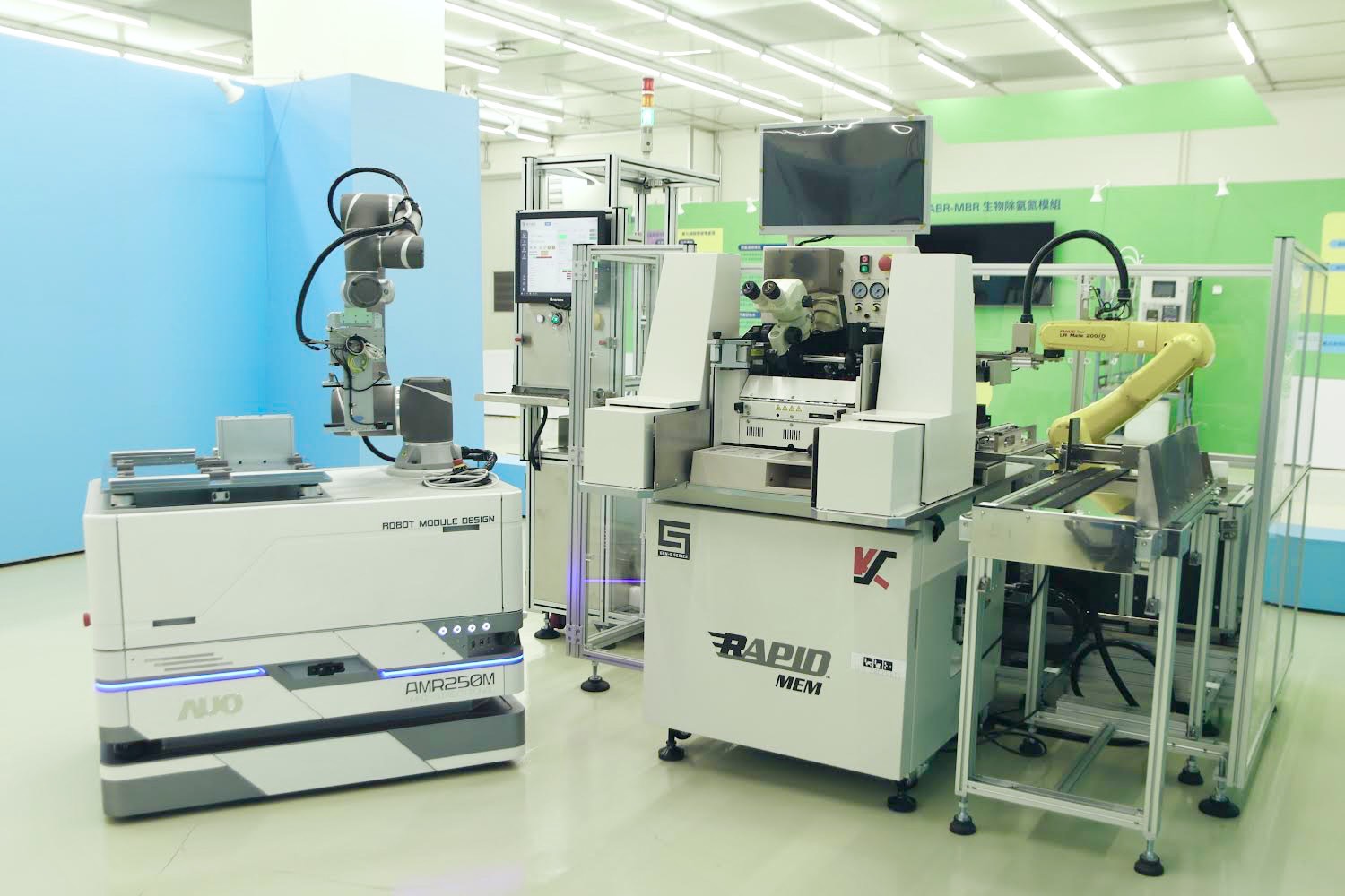 友達數位攜手半導體設備大廠K&S及夥伴樂宇精密，針對半導體封裝場域痛點，提供iAMHS一站式解決方案，創造產能提升至少10%的效益